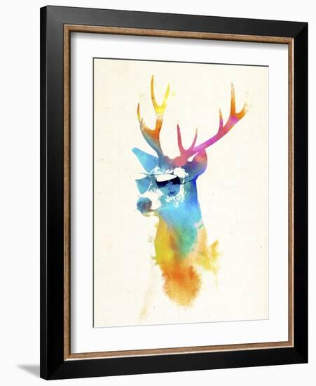 Sunny Stag-Robert Farkas-Framed Giclee Print