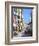 Sunny Street in Portofino-Michael Swanson-Framed Art Print