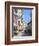 Sunny Street in Portofino-Michael Swanson-Framed Art Print