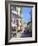 Sunny Street in Portofino-Michael Swanson-Framed Art Print