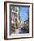 Sunny Street in Portofino-Michael Swanson-Framed Art Print