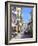 Sunny Street in Portofino-Michael Swanson-Framed Art Print