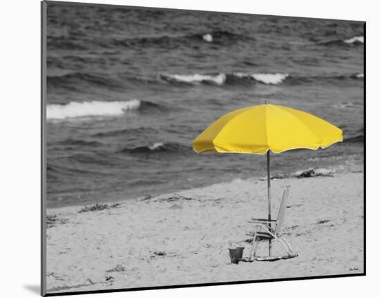 Sunny Umbrella-Eve Turek-Mounted Art Print