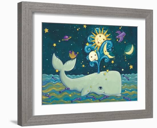 Sunny Whale-Viv Eisner-Framed Art Print