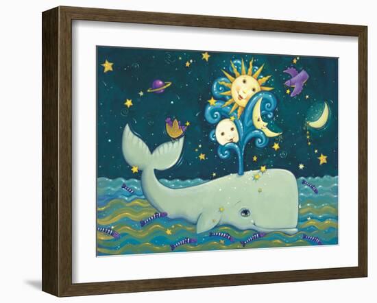 Sunny Whale-Viv Eisner-Framed Art Print