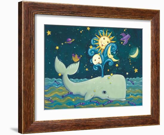 Sunny Whale-Viv Eisner-Framed Art Print