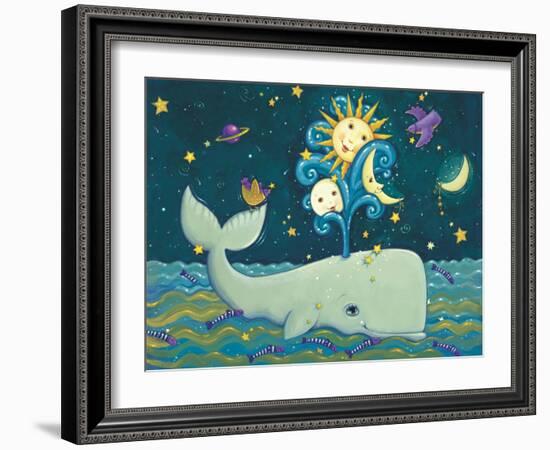 Sunny Whale-Viv Eisner-Framed Art Print