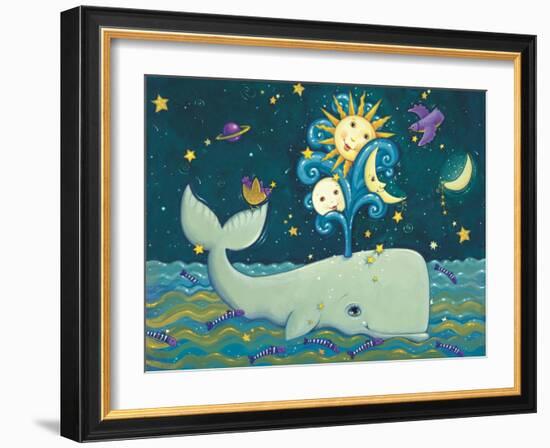 Sunny Whale-Viv Eisner-Framed Art Print