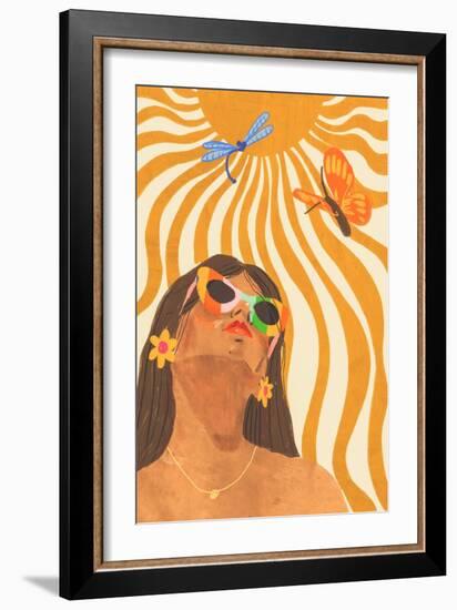 Sunny-Gigi Rosado-Framed Giclee Print