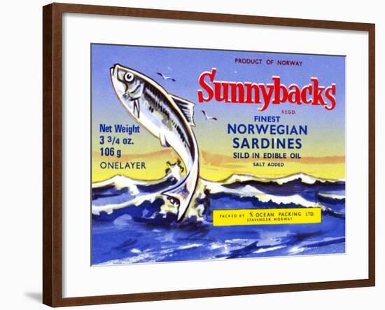 Sunnybacks-null-Framed Art Print
