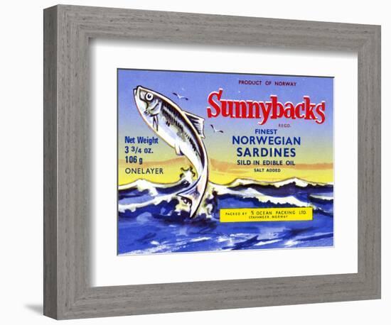 Sunnybacks-null-Framed Art Print