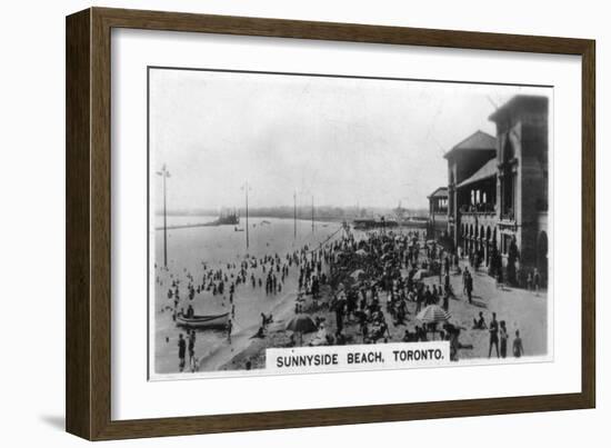 Sunnyside Beach, Toronto, Canada, C1920S-null-Framed Giclee Print
