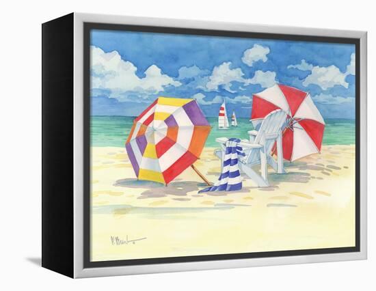 Sunnyside Beach-Paul Brent-Framed Stretched Canvas