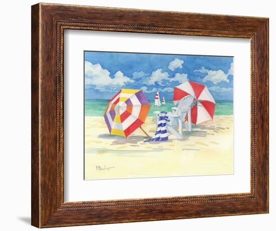 Sunnyside Beach-Paul Brent-Framed Premium Giclee Print