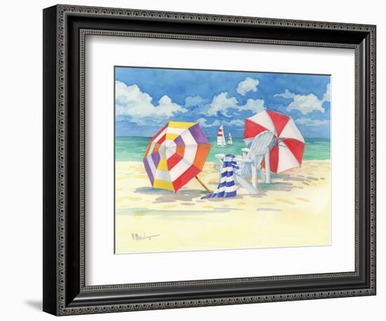 Sunnyside Beach-Paul Brent-Framed Premium Giclee Print