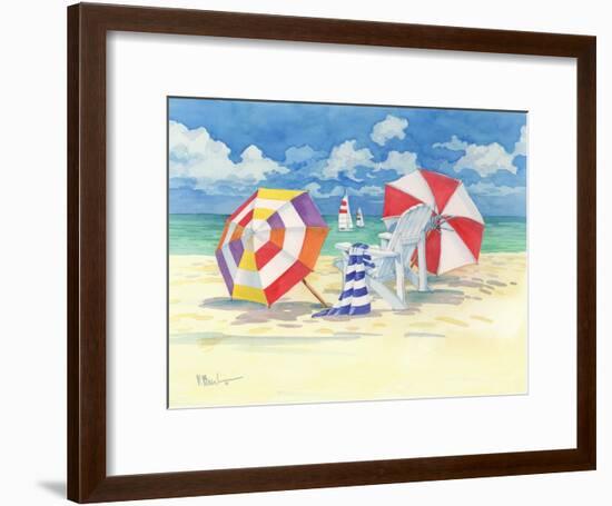 Sunnyside Beach-Paul Brent-Framed Art Print