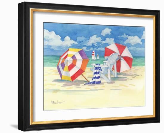 Sunnyside Beach-Paul Brent-Framed Art Print