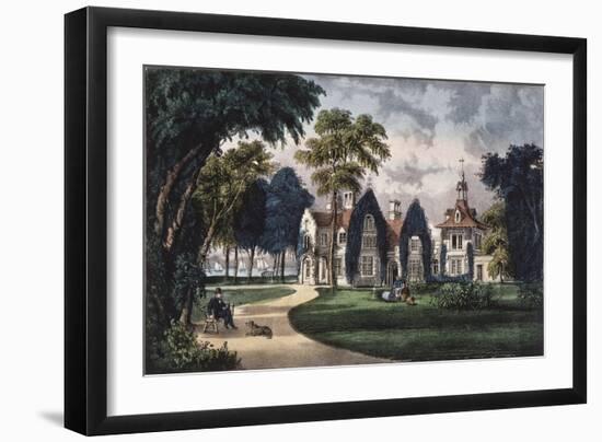 Sunnyside, on the Hudson-Currier & Ives-Framed Giclee Print