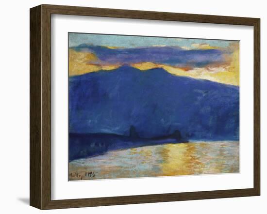 Sunrise, 1896-Lesser Ury-Framed Giclee Print