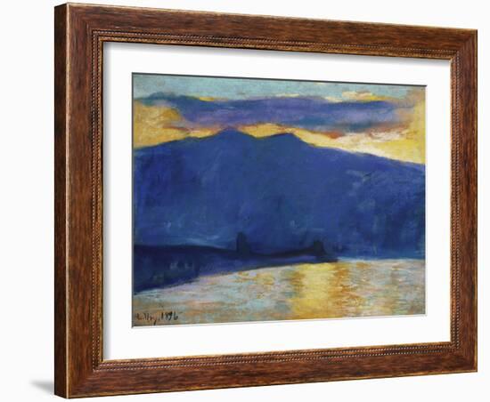 Sunrise, 1896-Lesser Ury-Framed Giclee Print