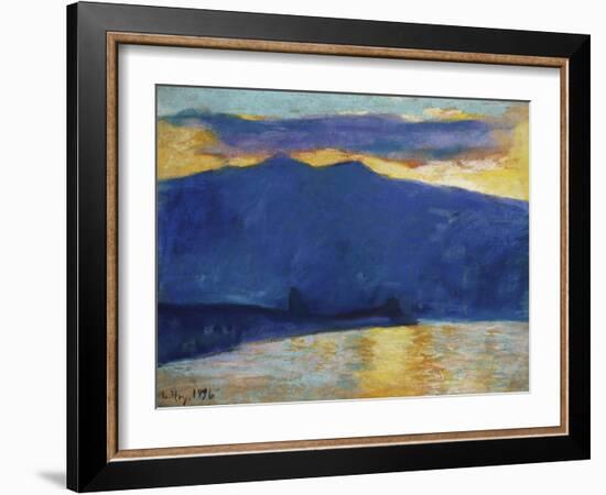 Sunrise, 1896-Lesser Ury-Framed Giclee Print