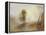 Sunrise, a Castle on a Bay: 'Solitude'-J. M. W. Turner-Framed Premier Image Canvas