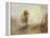 Sunrise, a Castle on a Bay: 'Solitude'-J. M. W. Turner-Framed Premier Image Canvas