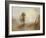 Sunrise, a Castle on a Bay: 'Solitude'-J. M. W. Turner-Framed Giclee Print