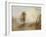Sunrise, a Castle on a Bay: 'Solitude'-J. M. W. Turner-Framed Giclee Print