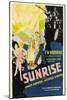 Sunrise: a Song of Two Humans, 1927-null-Mounted Giclee Print