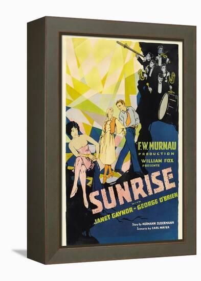 Sunrise: a Song of Two Humans, 1927-null-Framed Premier Image Canvas