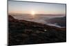 Sunrise Above a Sea of Clouds, Alps, South Tirol-Rolf Roeckl-Mounted Photographic Print
