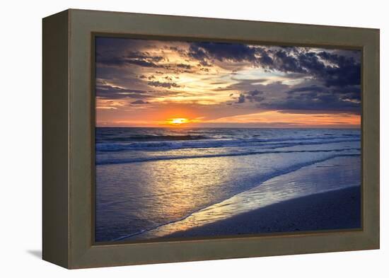 Sunrise Above the Sea II-Alan Hausenflock-Framed Premier Image Canvas