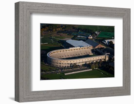 Sunrise Aerials of Soldiers Field, Harvard in Cambridge-Joseph Sohm-Framed Photographic Print