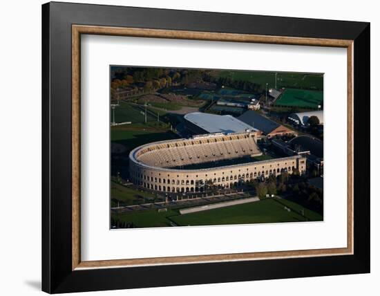 Sunrise Aerials of Soldiers Field, Harvard in Cambridge-Joseph Sohm-Framed Photographic Print