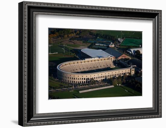 Sunrise Aerials of Soldiers Field, Harvard in Cambridge-Joseph Sohm-Framed Photographic Print