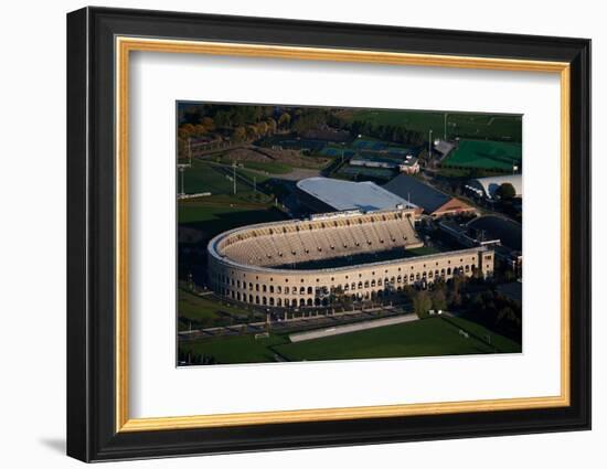 Sunrise Aerials of Soldiers Field, Harvard in Cambridge-Joseph Sohm-Framed Photographic Print