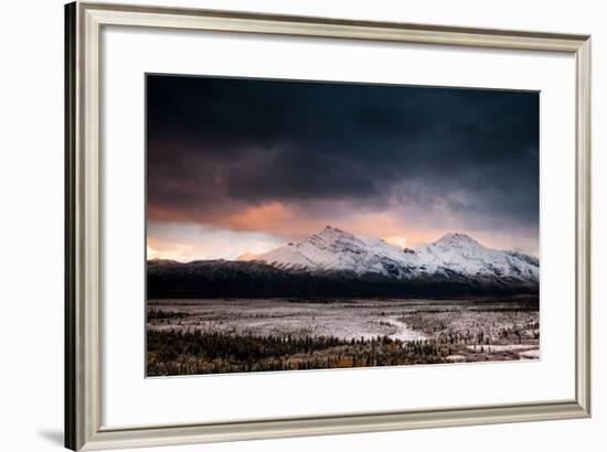 Sunrise, Alaskan Range-Lindsay Daniels-Framed Photographic Print