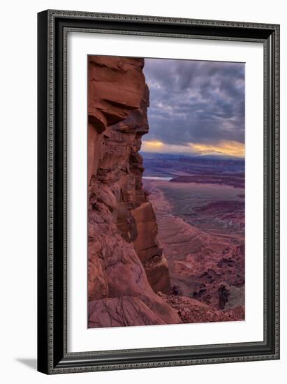 Sunrise Alchemy at Dead Horse Point, Moab Utah-null-Framed Photographic Print