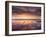 Sunrise, Alnmouth Beach, Alnmouth, Alnwick, Northumberland, England, United Kingdom, Europe-Lee Frost-Framed Photographic Print