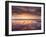 Sunrise, Alnmouth Beach, Alnmouth, Alnwick, Northumberland, England, United Kingdom, Europe-Lee Frost-Framed Photographic Print