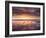 Sunrise, Alnmouth Beach, Alnmouth, Alnwick, Northumberland, England, United Kingdom, Europe-Lee Frost-Framed Photographic Print