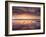 Sunrise, Alnmouth Beach, Alnmouth, Alnwick, Northumberland, England, United Kingdom, Europe-Lee Frost-Framed Photographic Print