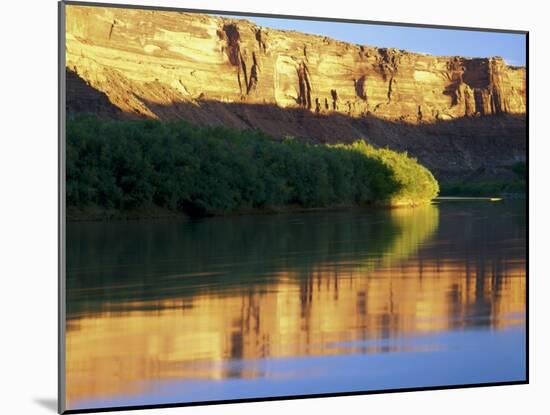 Sunrise Along Green River at Mineral Bottom, Utah, USA-Scott T^ Smith-Mounted Photographic Print