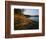 Sunrise along shore of Table Rock Lake, Mark Twain National Forest, Stone County, Missouri, USA-Charles Gurche-Framed Photographic Print