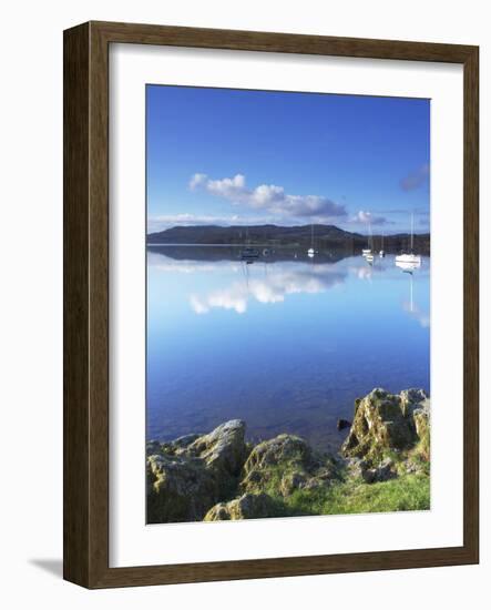 Sunrise, Ambleside, Lake Windermere, Lake District National Park, Cumbria, England, UK, Europe-Jeremy Lightfoot-Framed Photographic Print