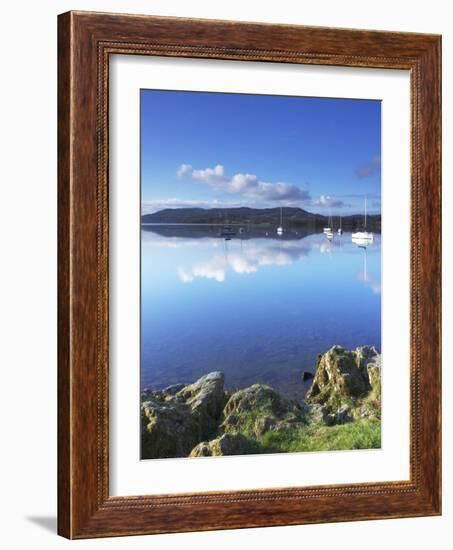 Sunrise, Ambleside, Lake Windermere, Lake District National Park, Cumbria, England, UK, Europe-Jeremy Lightfoot-Framed Photographic Print