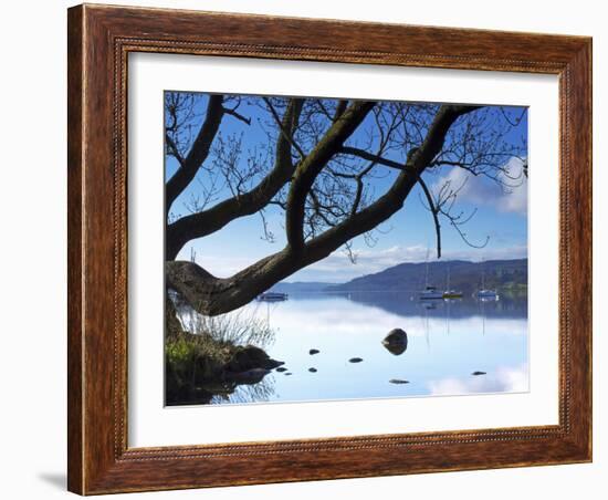 Sunrise, Ambleside, Lake Windermere, Lake District National Park, Cumbria, England, UK, Europe-Jeremy Lightfoot-Framed Photographic Print