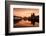 Sunrise, Amsterdam, Netherlands, Europe-Karen Deakin-Framed Photographic Print