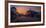 Sunrise and Wildfire Smoke over the Mystic Downtown in Connecticut, the Old City Skyline, and Build-Sanghwan Kim-Framed Photographic Print